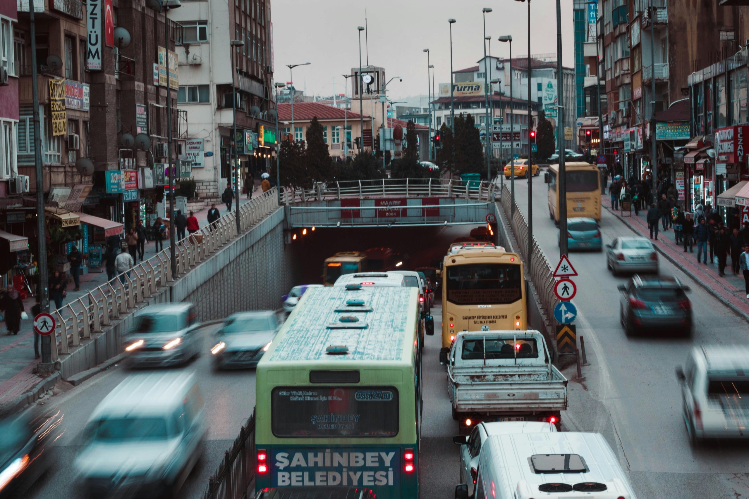Busy street